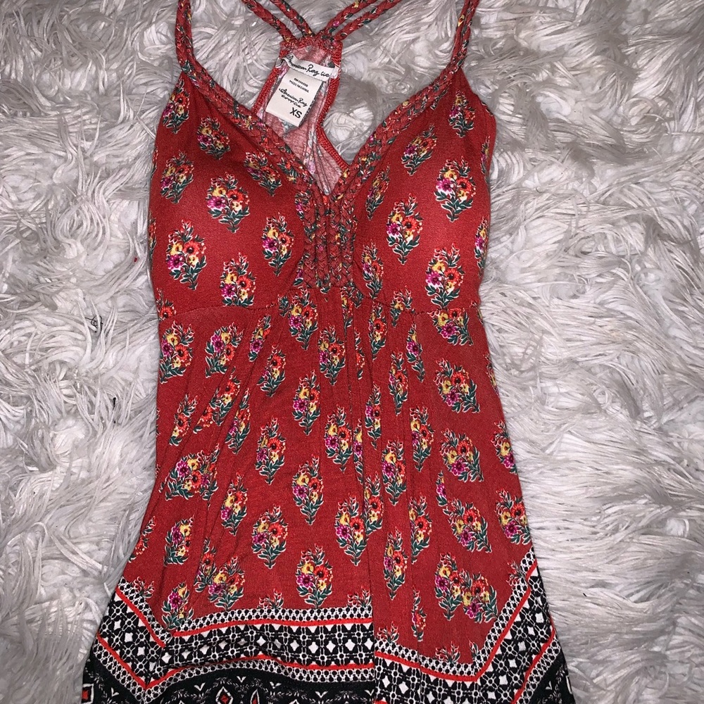 skinny strapped tank top!